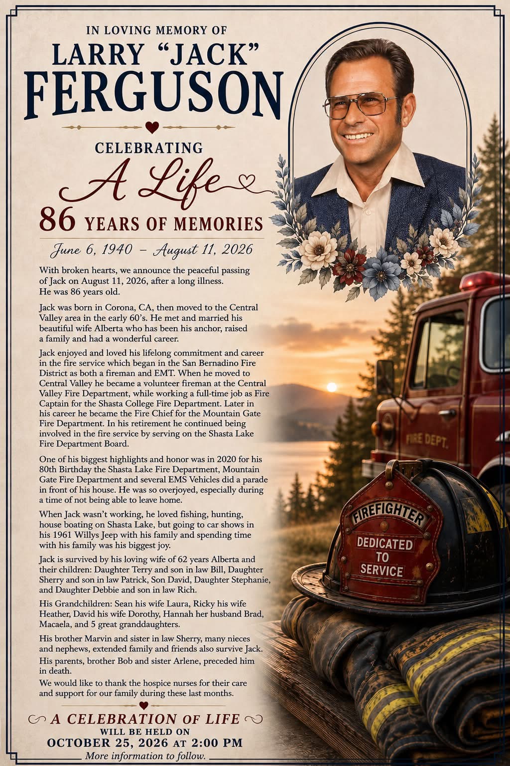 Larry "Jack" Ferguson obituary